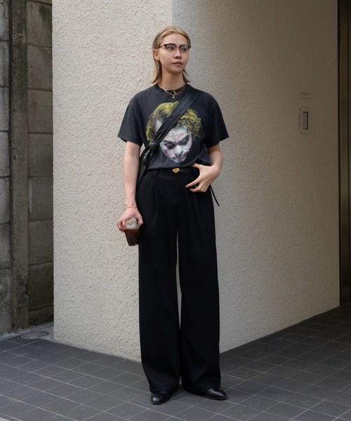 soerte（ソエルテ）の「Essential Minimal Straight Slacks / エッセンシャルミニマルストレートスラックス（スラックス・メンズ・ブラック/チャコールグレー/ブラウン・1/3/2）」の10枚目の写真