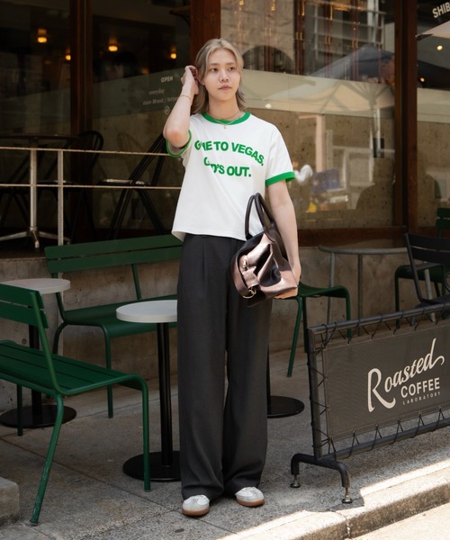 soerte（ソエルテ）の「Essential Minimal Straight Slacks / エッセンシャルミニマルストレートスラックス（スラックス・メンズ・ブラック/チャコールグレー/ブラウン・1/3/2）」の12枚目の写真
