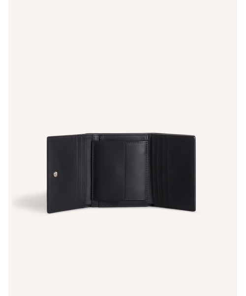 Maison Kitsune(メゾンキツネ)の「MAISON KITSUNE PARIS TRIFOLD WALLET(財布・メンズ・ブラック・U)」の3枚目の写真
