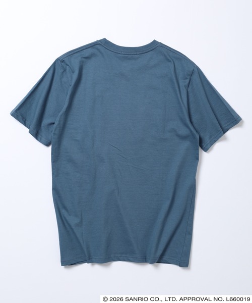 sanrio(サンリオ)の「サンリオキャラクターズ 和柄天竺半袖Tシャツ(Tシャツ/カットソー・レディース・ホワイト/ブラック/ブルーグレー/オートミール・LL/L/M)」の13枚目の写真