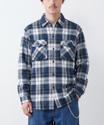 【T18】【BIG BILL/ビッグビル】121 PREMIUM FLANNEL WORK SHIRT