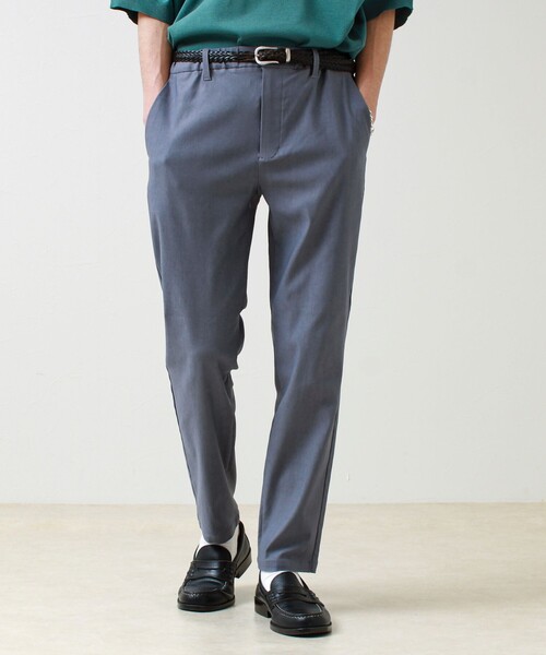 GLOSTER（グロスター）の「【快適ストレッチ】flexibleイージーパンツ（その他パンツ・メンズ・ライトグレー/インディゴブルー/チャコールグレー/グレイッシュベージュ・XL/L/M/S）」の3枚目の写真