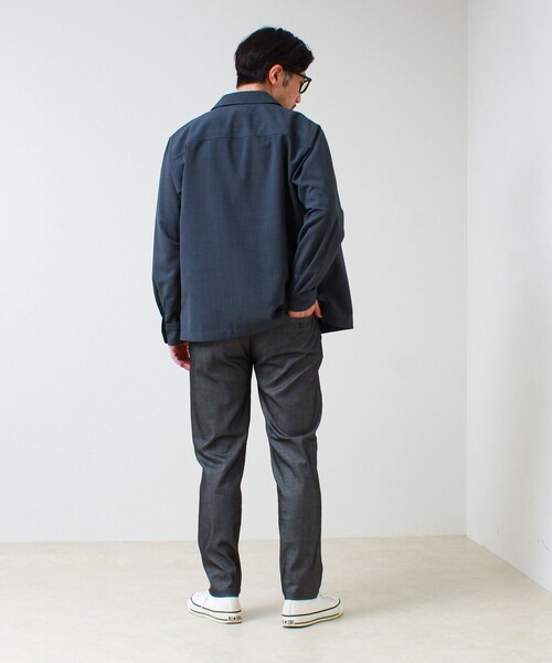 GLOSTER（グロスター）の「【快適ストレッチ】flexibleイージーパンツ（その他パンツ・メンズ・ライトグレー/インディゴブルー/チャコールグレー/グレイッシュベージュ・XL/L/M/S）」の6枚目の写真