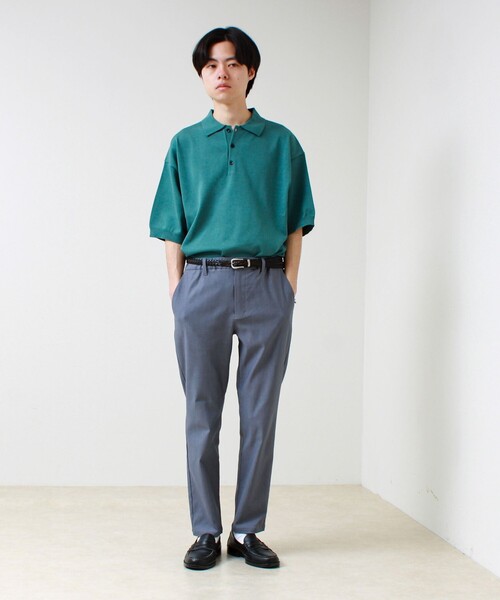 GLOSTER（グロスター）の「【快適ストレッチ】flexibleイージーパンツ（その他パンツ・メンズ・ライトグレー/インディゴブルー/チャコールグレー/グレイッシュベージュ・XL/L/M/S）」の8枚目の写真