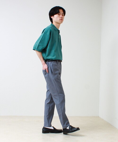 GLOSTER（グロスター）の「【快適ストレッチ】flexibleイージーパンツ（その他パンツ・メンズ・ライトグレー/インディゴブルー/チャコールグレー/グレイッシュベージュ・XL/L/M/S）」の10枚目の写真