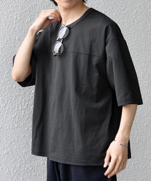 Russell Athletic（ラッセルアスレティック）の「【SHIPS any別注】RUSSELL ATHLETIC:〈吸水速乾/抗菌防臭〉Dri-Power(R) フットボール Tシャツ◇（Tシャツ/カットソー・メンズ・ホワイト/ライトブルー/ブラック/ダークグレー・X-LARGE/LARGE/MEDIUM）」の13枚目の写真