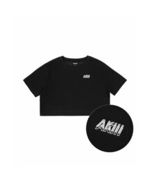 AKIII CLASSIC（アキクラシック）の「プレーンクロップ半袖Tシャツブラック（Tシャツ/カットソー）」