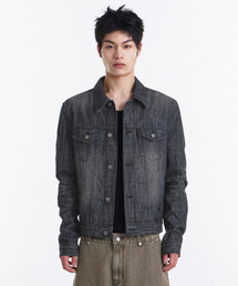 KICHUL（キチョル）の「Aged Denim Jacket (Washed Black)（デニムジャケット）」
