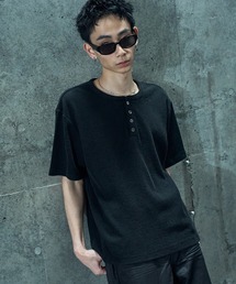 LANDNESS | 【LANDNESS/ランドネス】VINTAGE WAFFLE HENLEY TEE/ヴィンテージワッフルヘンリーTEE(Tシャツ/カットソー)