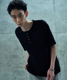 LANDNESS | 【LANDNESS/ランドネス】VINTAGE WAFFLE HENLEY TEE/ヴィンテージワッフルヘンリーTEE(Tシャツ/カットソー)
