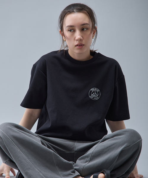 PARIS SAINT-GERMAIN（パリサンジェルマン）の「【Paris Saint-Germain / パリ・サン＝ジェルマン】 JP METALIC LOGO T-SH（Tシャツ/カットソー・メンズ・チャコールグレー/グリーン/ホワイト/ブラック・SMALL/MEDIUM/X-LARGE/LARGE）」の6枚目の写真