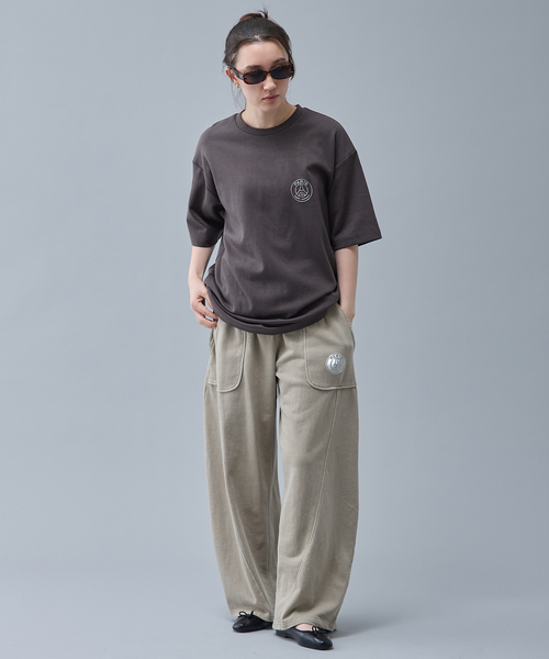 PARIS SAINT-GERMAIN（パリサンジェルマン）の「【Paris Saint-Germain / パリ・サン＝ジェルマン】 JP METALIC LOGO T-SH（Tシャツ/カットソー・メンズ・チャコールグレー/グリーン/ホワイト/ブラック・SMALL/MEDIUM/X-LARGE/LARGE）」の9枚目の写真