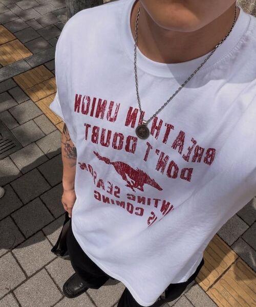 AMOU(アモウ)の「Vintage Horse Half T-Shirts White(Tシャツ/カットソー・メンズ・その他・1/2/3)」の12枚目の写真