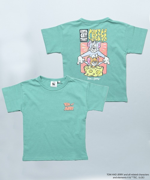 MARKEY'S(マーキーズ)の「【トムとジェリー】別注プリントT /おとな(Tシャツ/カットソー・レディース・ホワイト系その他/カーキ/チャコール・170cm)」の3枚目の写真