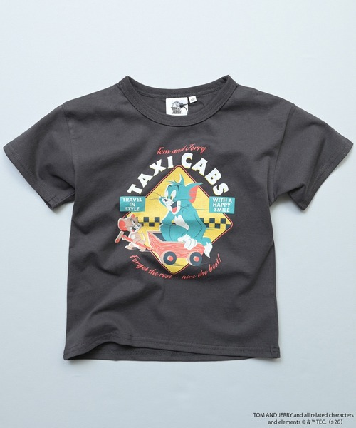 MARKEY'S(マーキーズ)の「【トムとジェリー】別注プリントT /おとな(Tシャツ/カットソー・レディース・ホワイト系その他/カーキ/チャコール・170cm)」の2枚目の写真