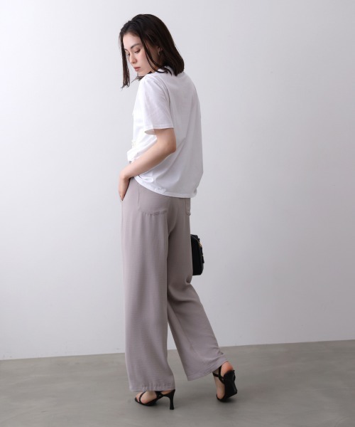 Bou Jeloud(ブージュルード)の「パールロゴTシャツ(Tシャツ/カットソー・レディース・ブラック/ホワイト・FREE)」の18枚目の写真