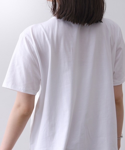 Bou Jeloud(ブージュルード)の「パールロゴTシャツ(Tシャツ/カットソー・レディース・ブラック/ホワイト・FREE)」の22枚目の写真