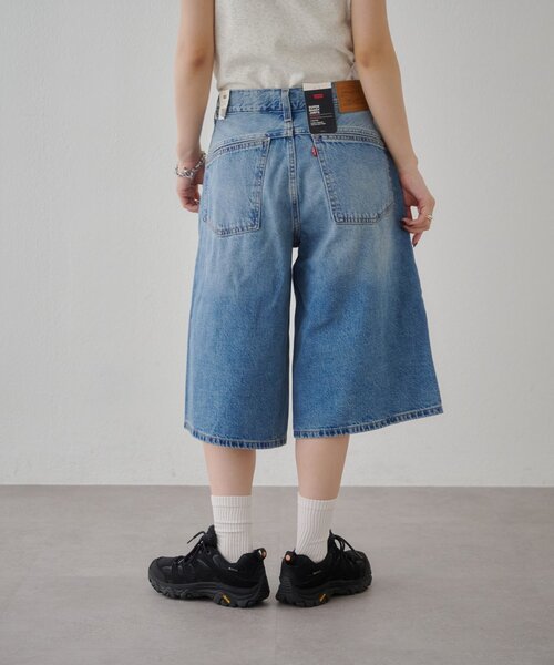 DISCOAT（ディスコート）の「Levi's SUPPER BAGGY JORT（デニムパンツ・レディース・サックスブルー・27cm/26cm）」の9枚目の写真