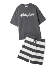 gelato pique|ジェラート ピケのルームウェア/パジャマ(グレー/灰色 gelato pique|ジェラート ピケのルームウェア/パジャマ(グレー/灰色