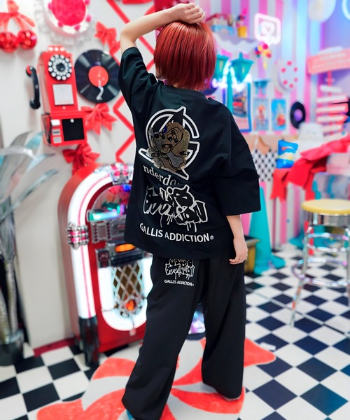 GALFY（ガルフィー）の「【別注】GA×GALFY-安定の別注キラキラ犬Tee（Tシャツ/カットソー・メンズ・ブラック/レオパード/その他1・L/XL）」の15枚目の写真