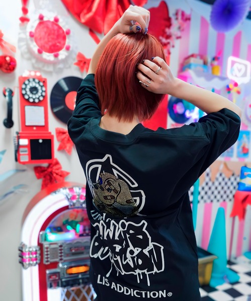 GALFY（ガルフィー）の「【別注】GA×GALFY-安定の別注キラキラ犬Tee（Tシャツ/カットソー・メンズ・ブラック/レオパード/その他1・L/XL）」の17枚目の写真