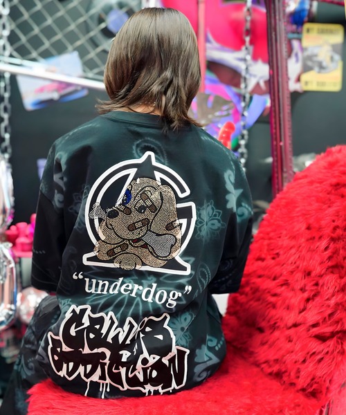GALFY（ガルフィー）の「【別注】GA×GALFY-安定の別注キラキラ犬Tee（Tシャツ/カットソー・メンズ・ブラック/レオパード/その他1・L/XL）」の22枚目の写真