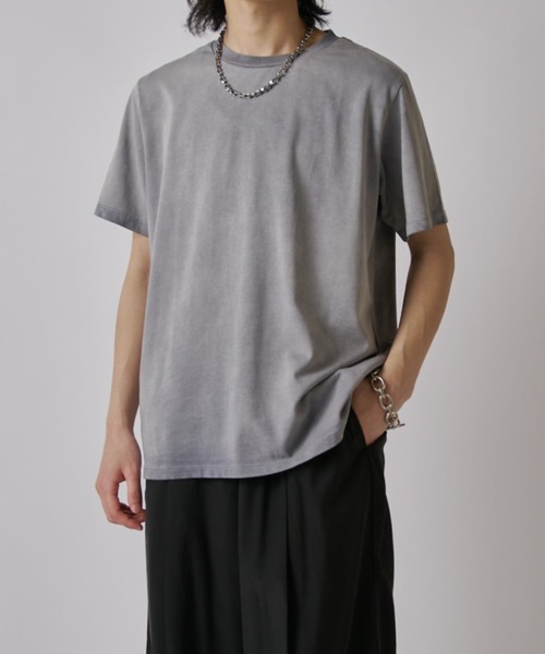 Lui's(ルイス)の「フェードショートスリーブTシャツ(Tシャツ/カットソー・メンズ・ピンク/グレー/ブラック・M/S)」の2枚目の写真
