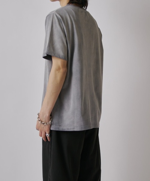 Lui's(ルイス)の「フェードショートスリーブTシャツ(Tシャツ/カットソー・メンズ・ピンク/グレー/ブラック・M/S)」の11枚目の写真