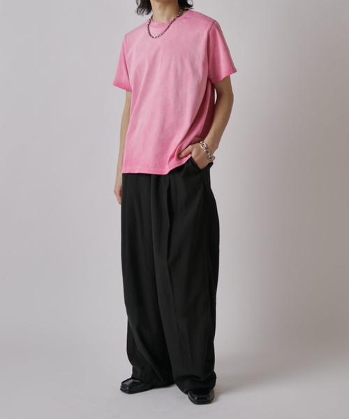 Lui's(ルイス)の「フェードショートスリーブTシャツ(Tシャツ/カットソー・メンズ・ピンク/グレー/ブラック・M/S)」の17枚目の写真