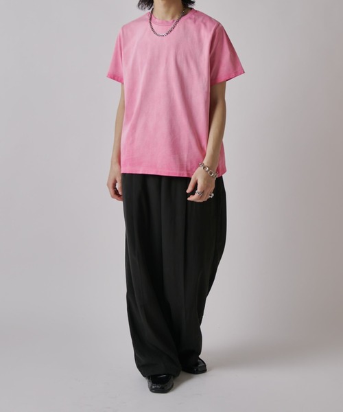 Lui's(ルイス)の「フェードショートスリーブTシャツ(Tシャツ/カットソー・メンズ・ピンク/グレー/ブラック・M/S)」の18枚目の写真