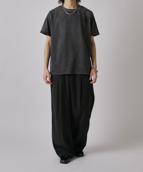 Lui's(ルイス)の「フェードショートスリーブTシャツ(Tシャツ/カットソー・メンズ・ピンク/グレー/ブラック・M/S)」の8枚目の写真