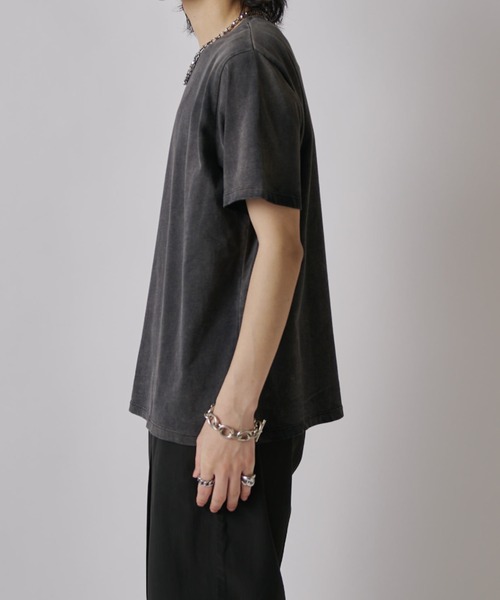 Lui's(ルイス)の「フェードショートスリーブTシャツ(Tシャツ/カットソー・メンズ・ピンク/グレー/ブラック・M/S)」の5枚目の写真