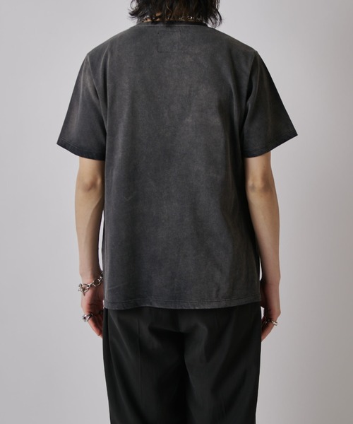 Lui's(ルイス)の「フェードショートスリーブTシャツ(Tシャツ/カットソー・メンズ・ピンク/グレー/ブラック・M/S)」の6枚目の写真