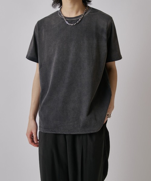 Lui's(ルイス)の「フェードショートスリーブTシャツ(Tシャツ/カットソー・メンズ・ピンク/グレー/ブラック・M/S)」の4枚目の写真