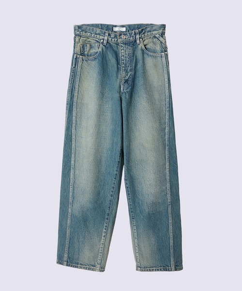 ROTOL(ロトル)の「【ROTOL/ロトル】Triple Seams 6P Denim Wide Damage(デニムパンツ・メンズ・インディゴブルー・2/1)」の1枚目の写真