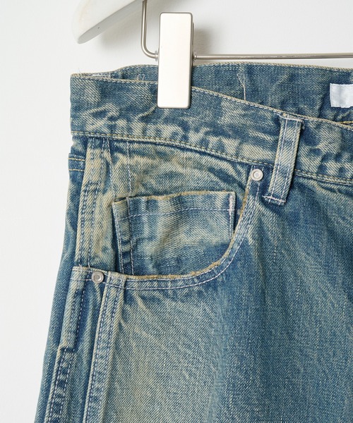 ROTOL(ロトル)の「【ROTOL/ロトル】Triple Seams 6P Denim Wide Damage(デニムパンツ・メンズ・インディゴブルー・2/1)」の3枚目の写真