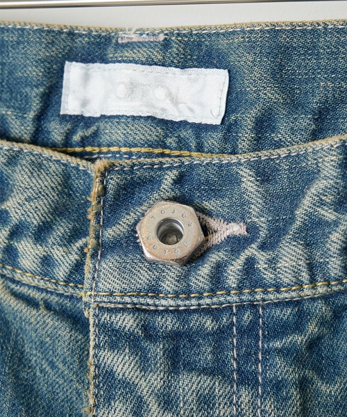 ROTOL(ロトル)の「【ROTOL/ロトル】Triple Seams 6P Denim Wide Damage(デニムパンツ・メンズ・インディゴブルー・2/1)」の4枚目の写真