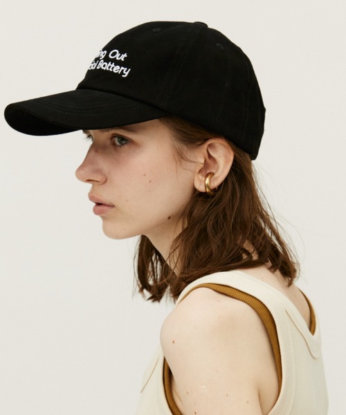 Auntie Rosa Holiday(アンティローザホリデー)の「RANNINGOUT刺繍ロゴCAP(キャップ・レディース・グリーン/ブラック・FREE)」の7枚目の写真
