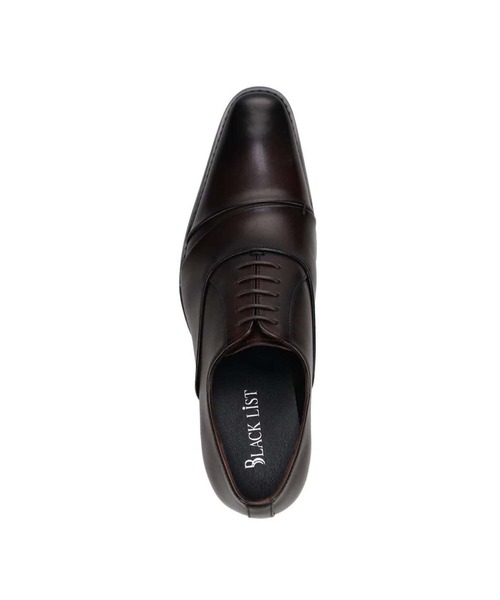 BLACK LIST(ブラックリスト)の「ブラックリスト BLACK LIST 内羽根 ストレートチップ ドレスシューズ BC2607(ビジネスシューズ / 本革 )(ドレスシューズ・メンズ・ブラック/ダークブラウン・24.5cm/25cm/25.5cm/26cm/26.5cm/27cm)」の13枚目の写真