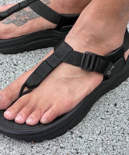 rig footwear(リグフットウェア)の「【RIG FOOTWEAR】mguu2.0(サンダル・メンズ・ブラック・28/27/26)」の2枚目の写真