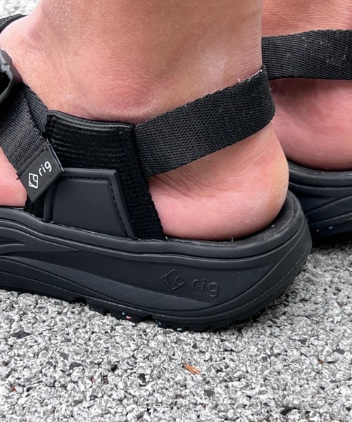 rig footwear(リグフットウェア)の「【RIG FOOTWEAR】mguu2.0(サンダル・メンズ・ブラック・28/27/26)」の3枚目の写真