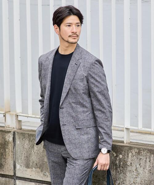 TAKEO KIKUCHI(タケオキクチ)の「【抗菌防臭】コットンテーラードTシャツ(Tシャツ/カットソー・メンズ・ホワイト/ネイビー/ブラック・01/04/03/02/05)」の13枚目の写真