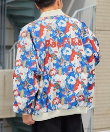 PAPRIKA（パプリカ）の「Paprika All-over print jacket パプリカ オールオーバープリントジャケット ブルゾン ライトアウター 秋 秋服 2026年秋冬 冬服（スタジャン）」