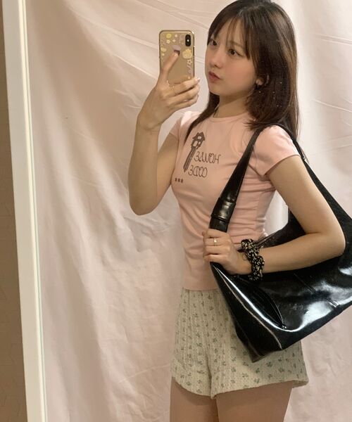 UUUUP(ユープ)の「キーチェーングリッターティー - ピンク(Tシャツ/カットソー・レディース・その他・SMALL/MEDIUM)」の5枚目の写真