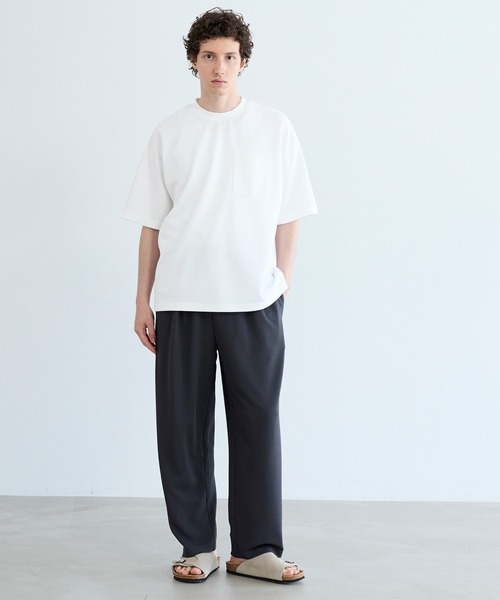 coca(coca)(コカ)の「\接触冷感/ コットンプレーティングポケットTシャツ(Tシャツ/カットソー・メンズ・キャメル/ライトグリーン/ブラック/ホワイト・L/M/XL)」の14枚目の写真