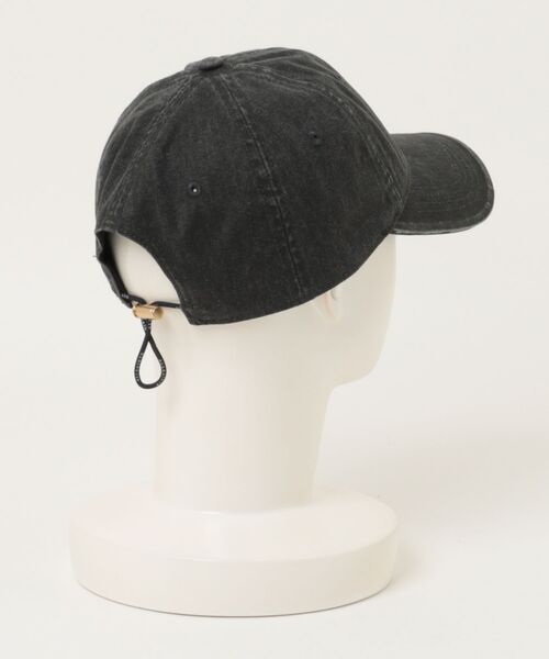 ALLSAINTS(オールセインツ)の「BILLIE CORD BASEBALL CAP | BILLIE CORD ベースボール キャップ(キャップ・レディース・ブラック・ONE SIZE)」の7枚目の写真