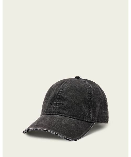 ALLSAINTS(オールセインツ)の「BILLIE CORD BASEBALL CAP | BILLIE CORD ベースボール キャップ(キャップ・レディース・ブラック・ONE SIZE)」の1枚目の写真