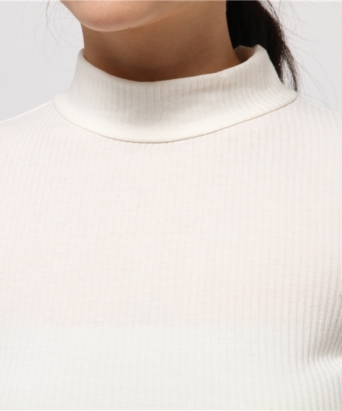 Heather（ヘザー）の「トタンテレコインナー長袖　714033（Tシャツ/カットソー・レディース・アイボリー/ブラック/ヘザ－グレー・FREE）」の6枚目の写真