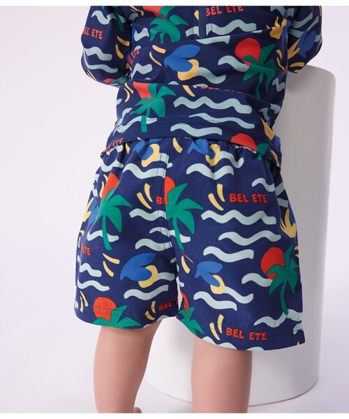 PETIT BATEAU（プチバトー）の「プリントトランクス水着（水着・キッズ・ブルー系その他・12MONTH/18MONTH/24MONTH/36MONTH）」の5枚目の写真