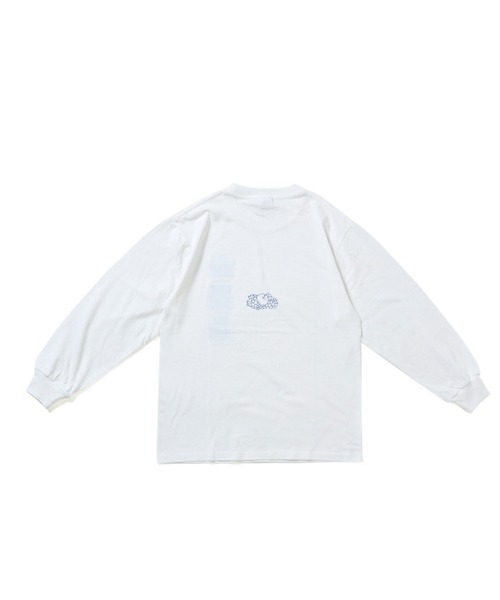 FRUIT OF THE LOOM(フルーツオブザルーム)の「DELIVERY LONGSLEEVE TEE(Tシャツ/カットソー・メンズ・ホワイト系その他2/ホワイト系その他・M)」の4枚目の写真